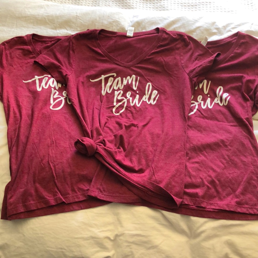 3 Bridesmaids T-shirts